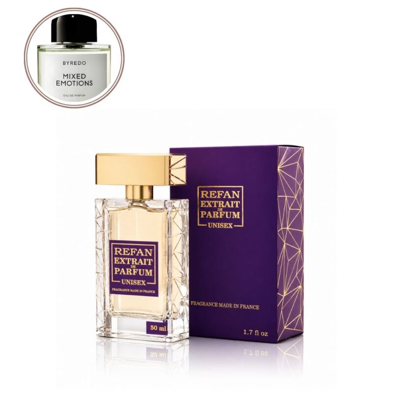 Refan 079 Mixed Emotions Extrait de Parfum унисекс нишен парфем со висока концентрација инспириран од Byredo